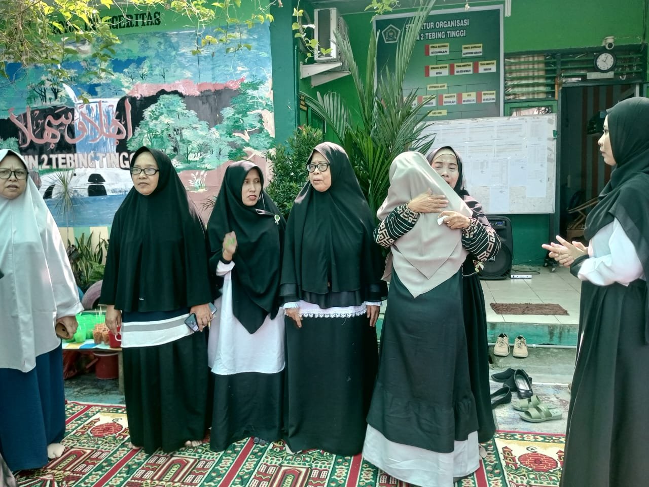 ACARA PURNABAKTI GURU MIN 2 TEBING TINGGI IBU MARYANI,S.Pd.I