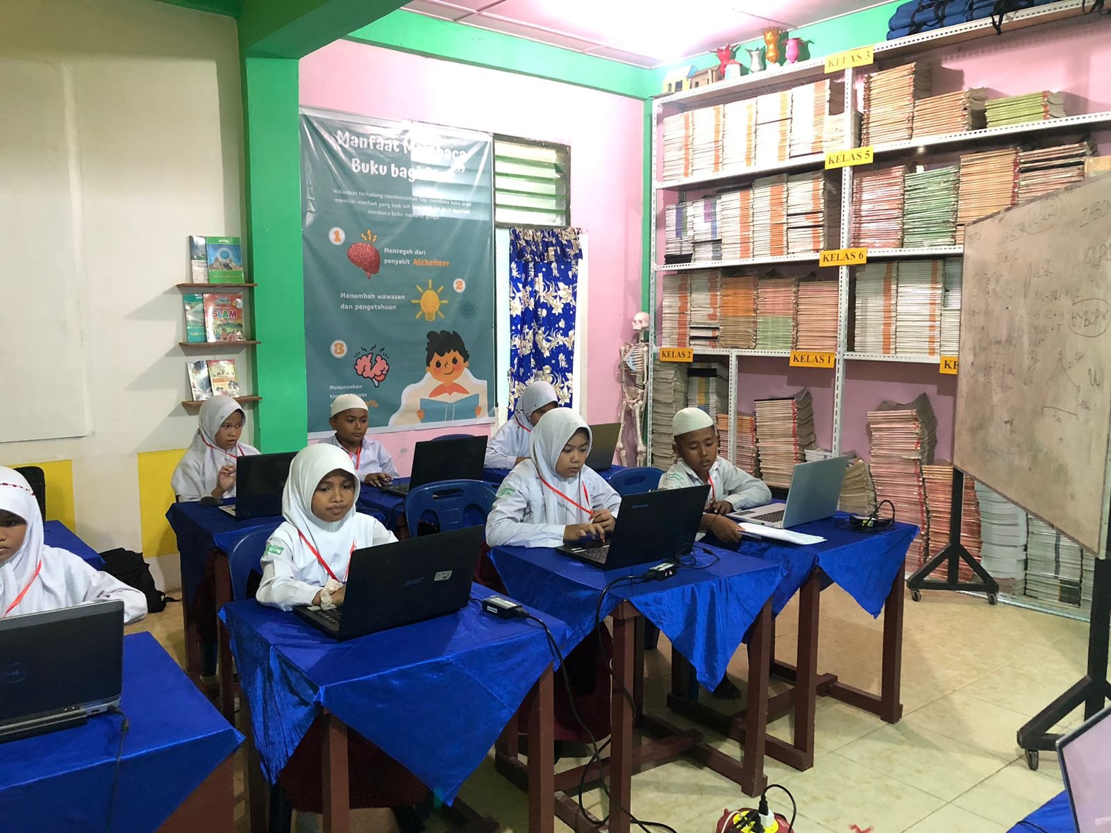 ANBK Tahun 2024 di MIN 2 Tebing Tinggi, Berjalan dengan Lancar