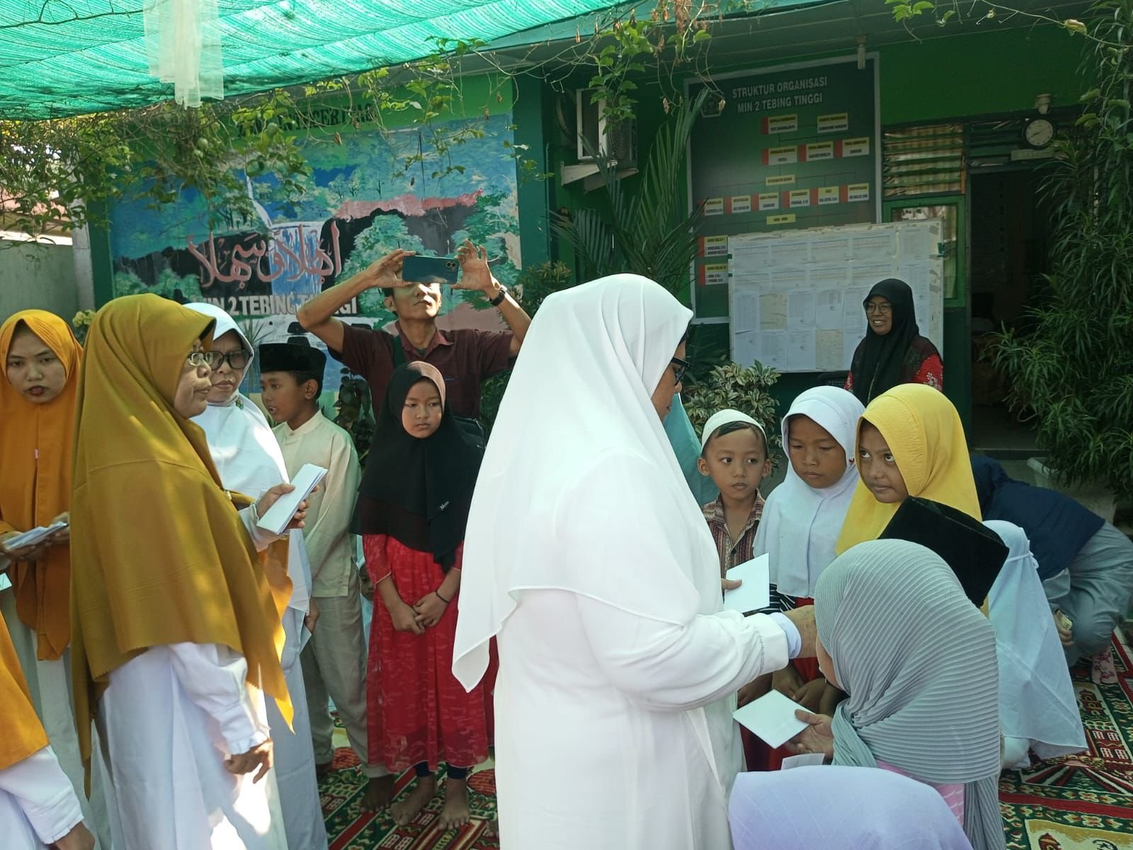 SANTUNAN ANAK YATIM MIN 2 TEBING TINGGI DI RAMADHAN 1445H